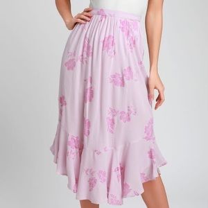 Amuse Society Jardines Del Ray Midi Skirt